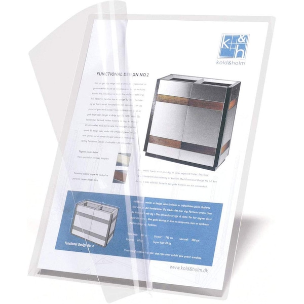 Self-Laminating Pockets, Letter Size 9" x 11-3/5", PK50